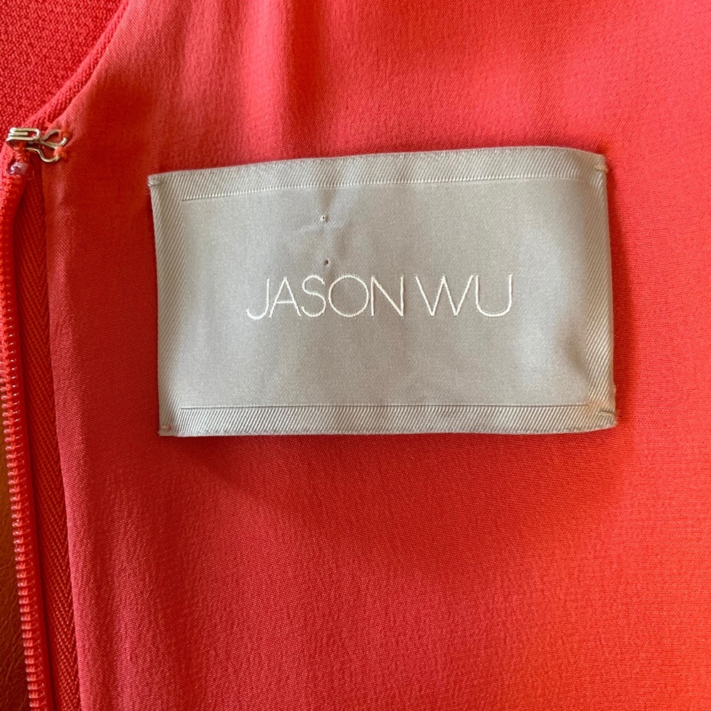 Pink Jason wu cape sheath dress 💕